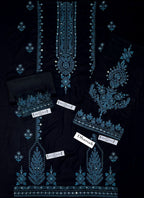 🌸 NEW ARDHANAK COLLECTION 2025/2026 🌸 Premium Air-Jet Dhanak 2-Piece Embroidered Unstitched Suit FBL