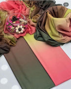 Shamooz Silk Printed Unstitched 3PC Suit – Premium Quality Collection 2025 MR
